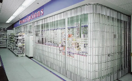 Clopay Security Grilles Model CESG10 Straight Pattern Rolling Grille